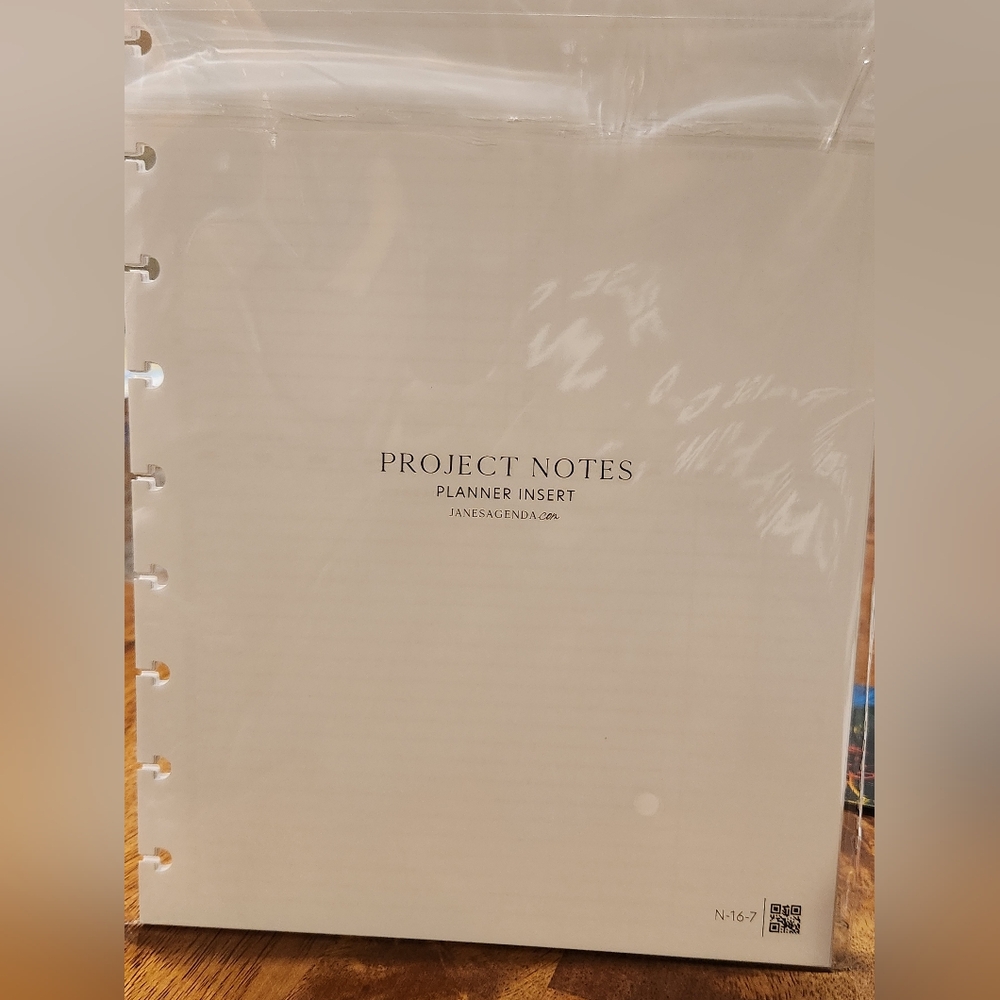 Planner Insert